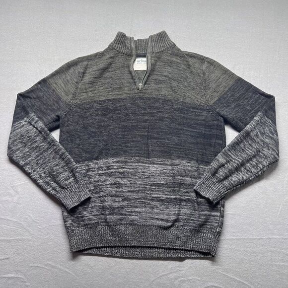 Urban Pipeline Sweater Mens Large 1/4‎ Zip Mock Neck Outdoor Hiking Preppy - Picture 1 of 11